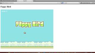 Phaser Javascript Game Tutorial #4 - Flappy Bird - Moving TileMaps and Keeping Score