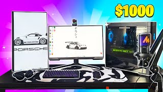 Building The Ultimate $1000 Streaming Setup... (Ft. OBSBOT TINY 2 LITE.)