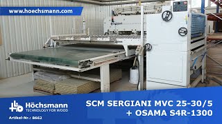 SCM SERGIANI MVC 25-30/5 + OSAMA S4R-1300 (Höchsmann Klipphausen)