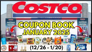 🚨 *NEW* JANUARY 2025 Costco Coupon Book Grocery Preview (12/26 - 1/20)🔥TP, Tide, Guac, Orgain, SPAM!