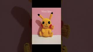 Osito amigurumi 🤍 Pikachu amigurumi 🤍