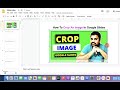 how to crop an image in google slides