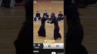 Using distance and timing in kendo #shorts