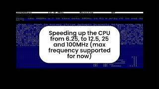 Basic CPU - scrolling "Hello World!" demo