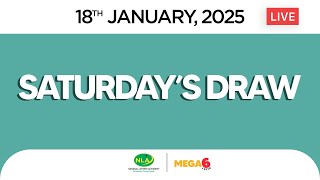 Mega6 Games Morning Cashout Live Draw Saturday 18 January 2025 : Event 00631