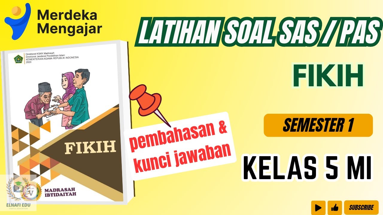 LATIHAN Soal SAS / PAS FIKIH Kelas 5 MI Semester 1 |Pembahasan Dan ...