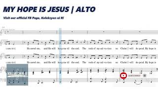 My Hope Is Jesus | Alto | Vocal Guide by Sis. Janine Francia