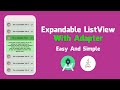 Android ExpandableListView in Java 2023 || Awesome Designer
