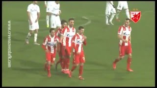 Čukarički - Crvena zvezda 2:7, highlights