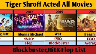 Tiger Shroff Acted All Movies List|Hit Flop Movies List