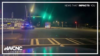 Suspect leads apparent police chase in U-Haul in Charlotte, NC