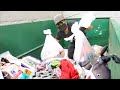 en este BOTE tiraron BOLSAS llenas de  ropa / NUEVESITA CON ETIQUETAS #dumpsterdiving