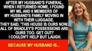 After my husband’s funeral, my in-laws moved in and said ,“This house belongs to us. Leave! but