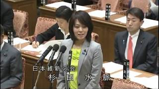 【公式】杉田水脈　平成25年(2013)4月 1日(月) 衆議院 予算委員会