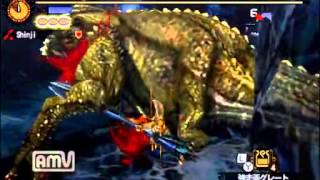 【MH4】イビルジョー　操虫棍　ソロ　5'42\