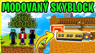 UDĚLAL JSEM OBŘÍ MOTOR!😱 | MODOVANÝ SKYBLOCK #3 [MarweX&@MegaSkuci&@fatlaax]