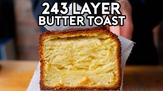 243 Layer Butter Toast | Anything With Alvin