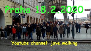 Praha 18.02.2020 Královská cesta očima turistů