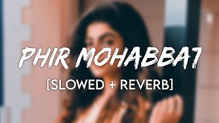 Phir Mohabbat Karne Chala hai - [slowed + Reverb] - Lofi Soft Music