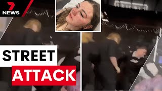 Group of friends set upon in violent Hindley Street attack | 7 News Australia