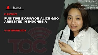 Philippine Department of Justice: Fugitive ex-mayor Alice Guo arrested in Indonesia