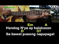 may galak by musikatha easy guitar chords tutorial with lyrics