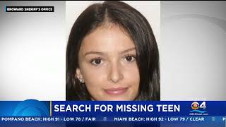 Police Search For Missing Broward County Teen