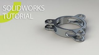 Solidworks 2020 Circular Pattern beginner Tutorial