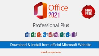 Get MS Office 2021 for free | How to Get Download and Install Microsoft office 2021 windows 10 & 11
