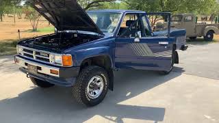 1987 Toyota Pick-Up 22R 5-Speed 4x4 Cruise AC 87-5005P