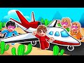 Conseguí Un SUPER AVIÓN para Viajar por el Desierto en Roblox