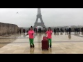 天晴レ天女ズ in paris tour eiffel 13.11.2016