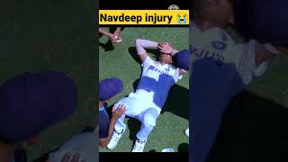 Navdeep saini injury 😭 | ind vs ban 2th test match | #shorts #cricket #viral #navdeepsaini