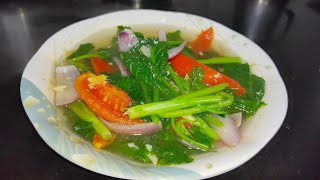 Antam Bai Siamdan Awlsam//Antam Soup//Mustard Leaves Soup//Quick \u0026 Easy Recipe//Mizo eisiam