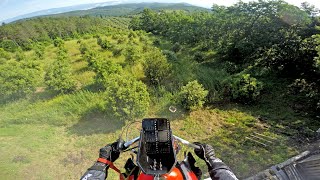 Flying Motorcycle Prototype Successful Test Flight in my Backyard