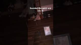 Sounded like spirit said one 👻 #ghosts #spirit #paranormal