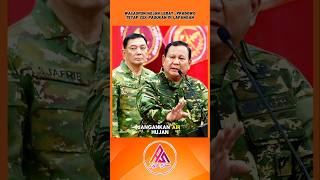 WALAUPUN HUJAN LEBAT, JENDRAL PRABOWO TETAP CEK PASUKAN DILAPANGAN #videoviral #shortvideo #tni