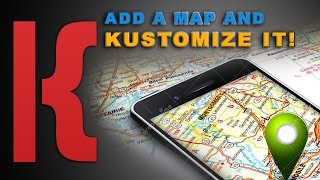 KLWP Tutorial: Add a MAP and KUSTOMIZE IT!