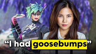Apex Legends Alter Voice Actor's SHOCKING Reaction To her Character