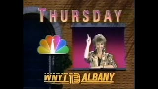 WNYT Commercial Breaks (February 24, 1988)