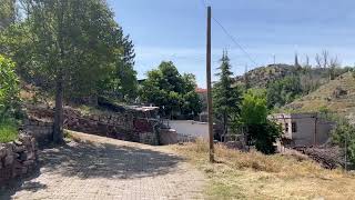 Street Scene in Efkere, Kayseri, Türkiye.  June, 2023