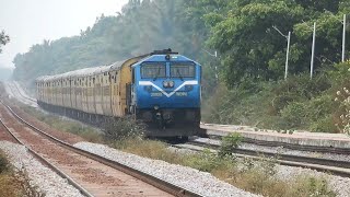 [4K]: 16 in 1 Hi-Speed Trains on ಧೂಳರೆ Gradients: SWR Pure Diesel Paradise PART - 16~INDIAN RAILWAYS