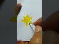 Yellow flower painting.#youtubeshorts #shortsfeed #shortsfeed @HaroldArtist @riyasartcollection