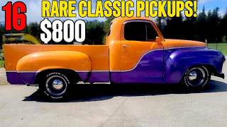 16 Rare Classic Pickup Deals – Hidden Craigslist Trucks Ready for Revival!