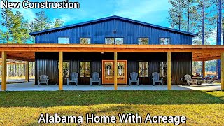 Alabama Farmhouse For Sale | $399k | Alabama Hunting Land For Sale | Barndominium For Sale