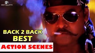 Megastar Chiranjeevi Action Scenes Back to Back | Andarivaadu | Mechanic Alludu | Part 2
