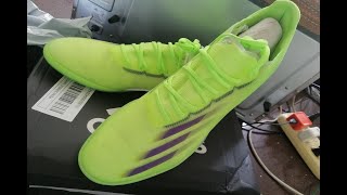 FUTSAL Adidas Indoor X Ghosted .1 Precision to Blur Unboxing + Review w/ bebotsonly