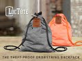 The Theft-Proof Drawstring Backpack On Kickstarter The Theft-Proof Drawstring Backpack On Kickstarter