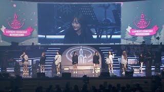 러블리즈 동계 콘서트 『겨울 나라의 러블리즈3』 마지막 무대 위 이야기 || 【종소리】 무대 후