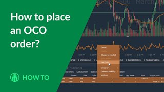 How to place an OCO order in Quantower (Rithmic and CQG)